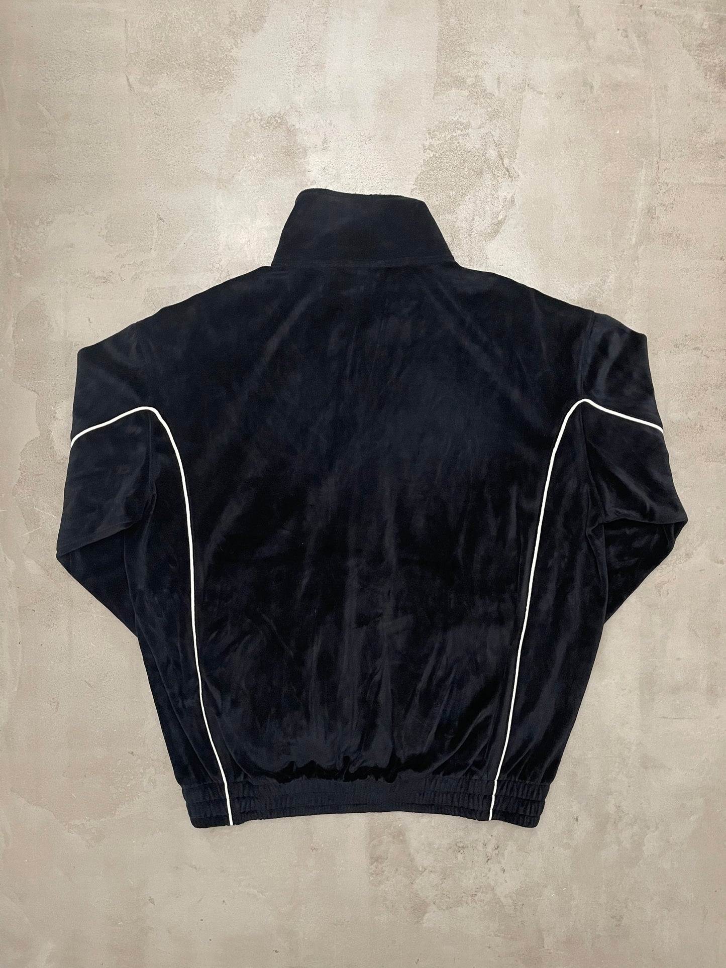 6PM Velvet Trackjacket schwarz