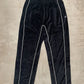 6PM Velvet Trackpants schwarz