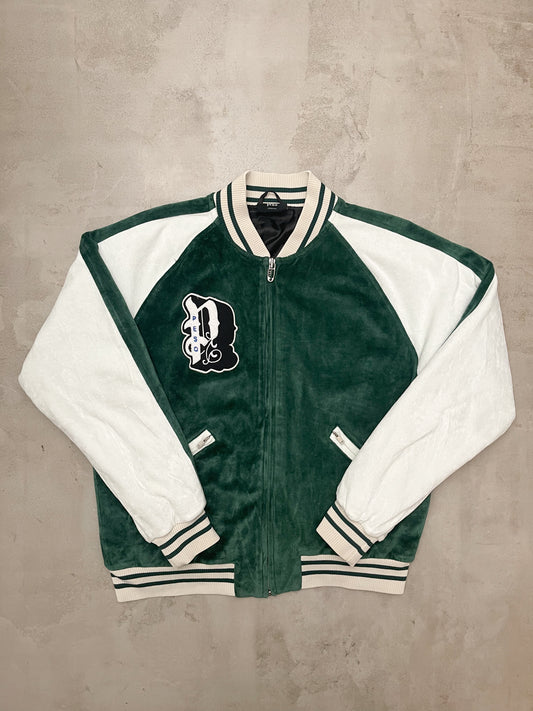 Peso Saints Velvet College Bomber