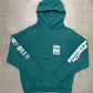 Peso Explicit Hoodie petrol