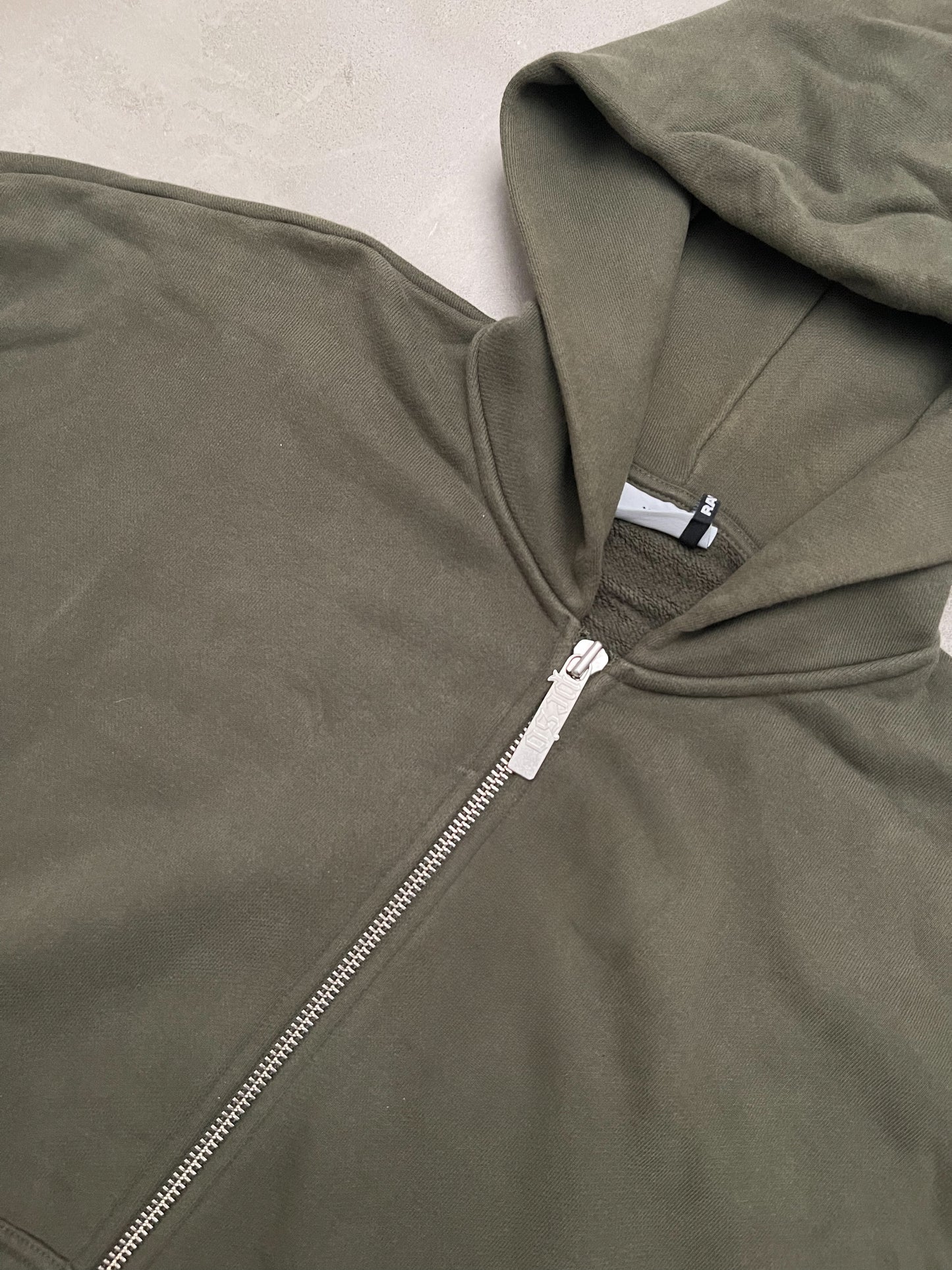 Peso Raws Zip-Hoodie olive