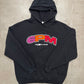 6PM Fuck Love Logo Hoodie schwarz