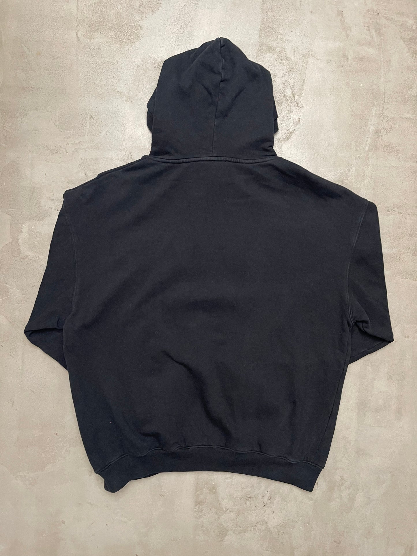 6PM Fuck Love Logo Hoodie schwarz