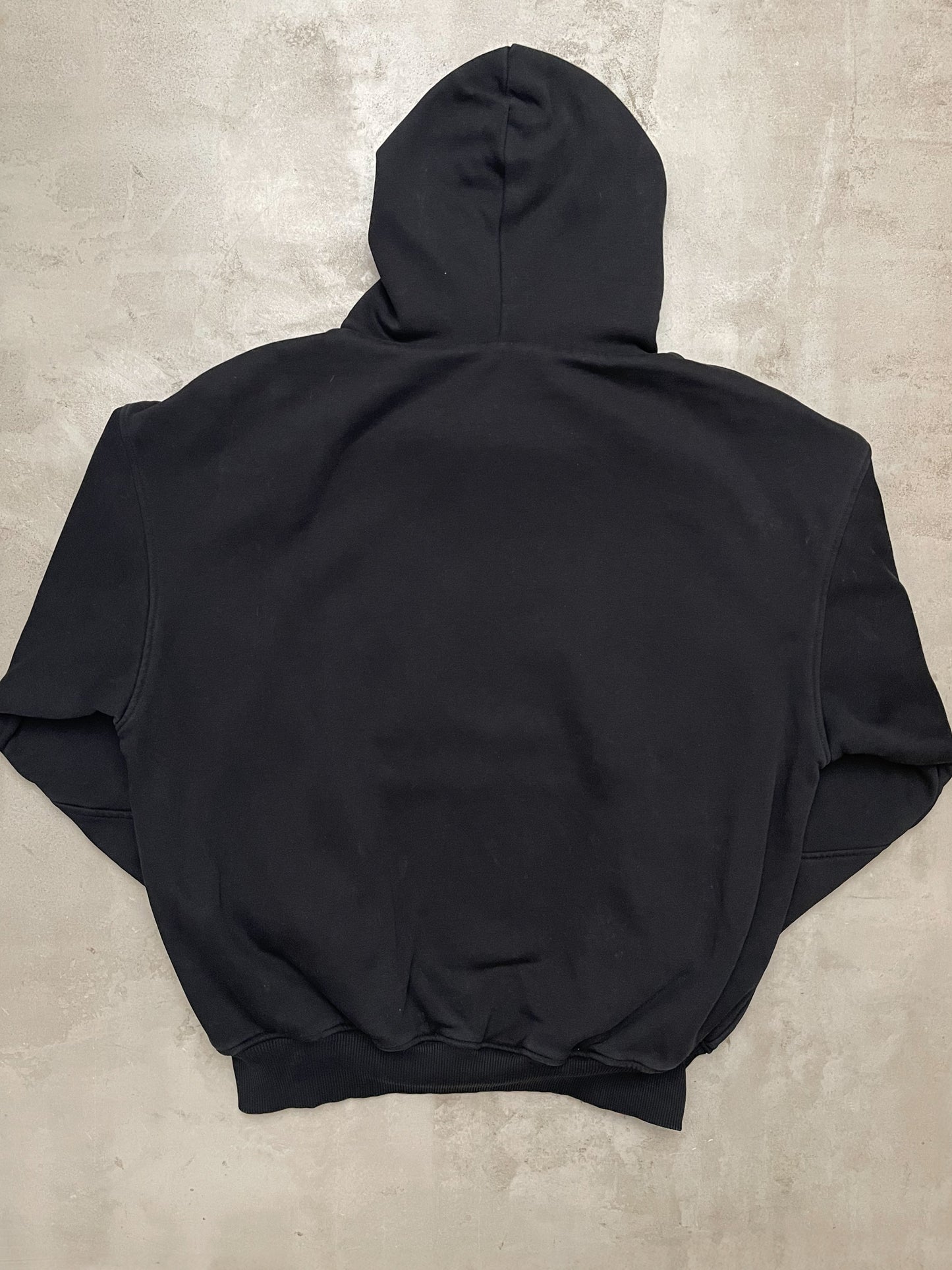 6PM DoubleLayer Hoodie Black